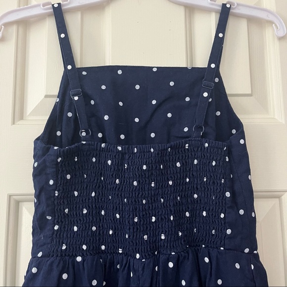 Old Navy Blue and White Polka Dot Jumpsuit - Picture 6 of 7